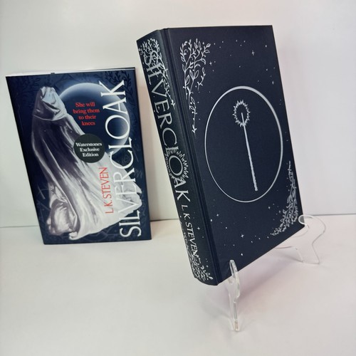 Silvercloak by L. K. Steven Waterstones Exclusive Special Edition Sprayed Edge - Picture 11 of 14