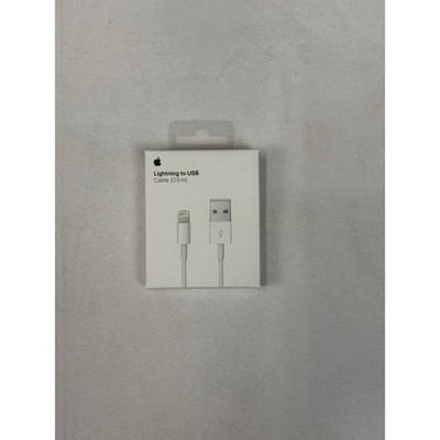 Apple Lightning to USB Cable 0.5m White ME291AM/A New in Box