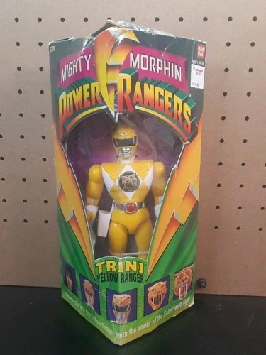 1993 VINTAGE BANDAI MIGHTY MORPHIN POWER RANGERS TRINI YELLOW RANGER NIB