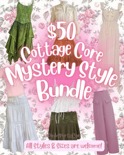 Cottage Mystery Style Bundle Small Box Curated for Women Thrifted Clothes Lot