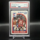 1989 HOOPS MICHAEL JORDAN ALL STAR PSA 10 BASKETBALL CARD HOF CHICAGO BULLS #21