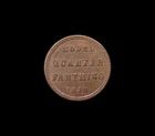 1848 Victoria Farthing — photo from another recent sale
