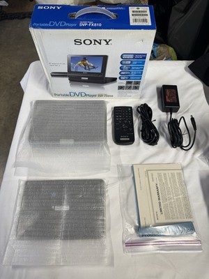 Sony DVP-FX810 Portable DVD Player  Widescreen Black