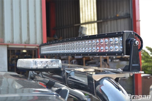 12v / 24v 42.4" Black Aluminum Spot Light / Flood LED Light Bar Truck Van 4x4 - Picture 4 of 12