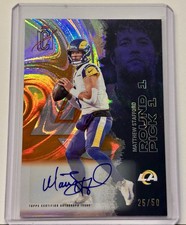 2025 Topps Signature Class Matthew Stafford Auto /50