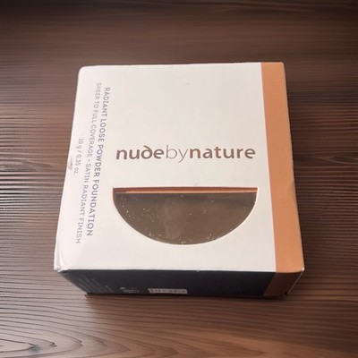 Nude By Nature Radiant Loose Powder Foundation SHEER TO FULL COVERRAGE N10 TOFFE