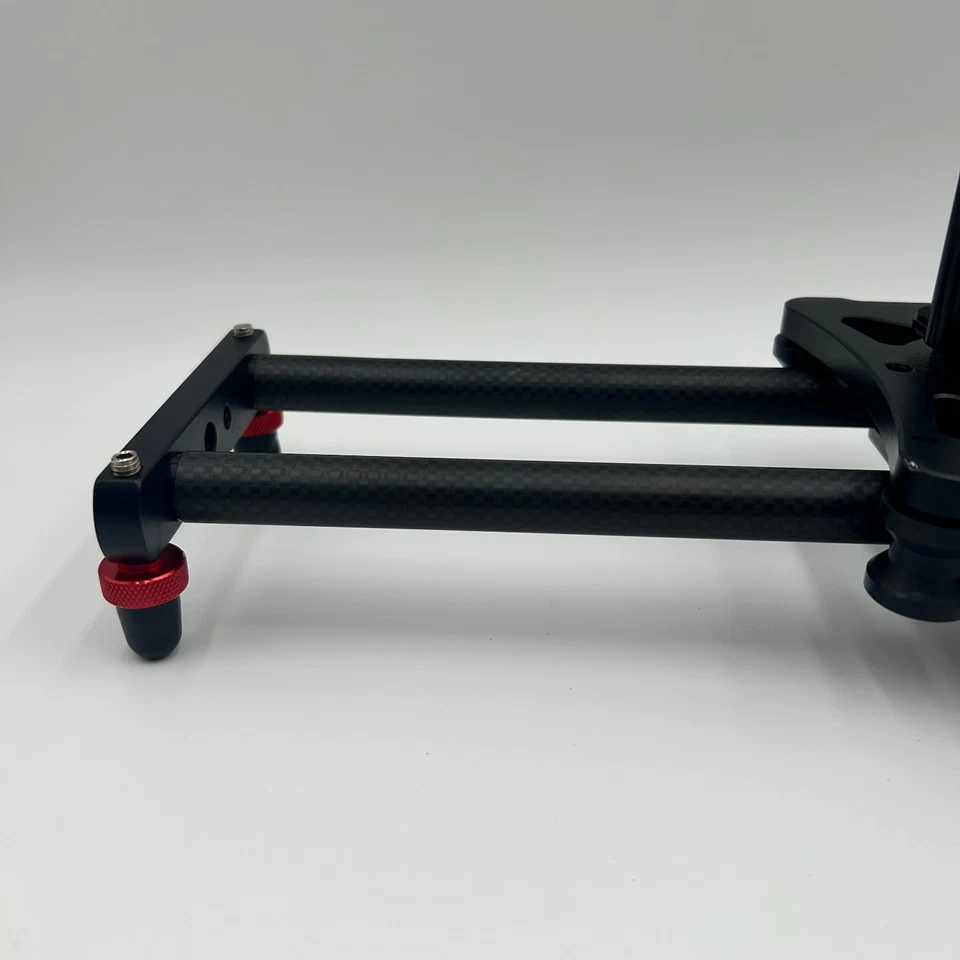 Neewer 16''  Camera Slider Carbon Fiber Dolly Rail for iPhone & Android - Image 2 of 4
