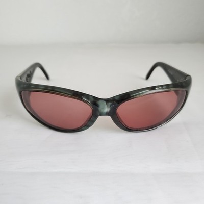 Arnette Catfish Retro Sunglasses Rare Frog Skin Blue Model 222-9115 Italy