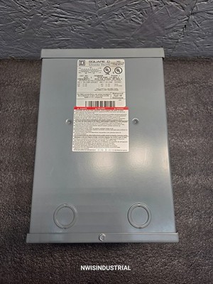 SQUARE D 3SQ82526 SINGLE PHASE TRANSFORMER, 3 KVA, 3R