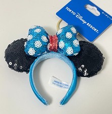 Tokyo Disney Resort Key Chain It's MINIE MOUSE  MICKY EARS Hand Bag, Purses
