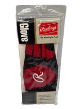 RAWLINGS ADULT RIGHT MEDIUM FULL GRAIN LEATHER BATTING GLOVES DFS DYNAMIC