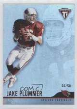 2001 Pacific Private Stock Titanium Red /58 Jake Plummer #5