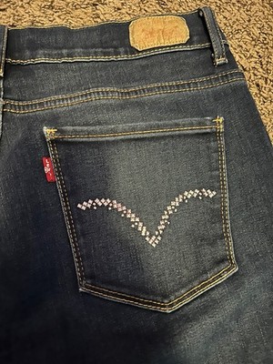 Levis Perfectly Slimming Boot Cut 512 Jeans Women's Size 12M High-Rise Med Wash