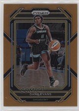 2023 Panini Prizm WNBA Orange Prizm 94/99 Dana Evans #59 00zd