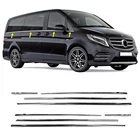 Chrome Window Trim 8 pcs For Mercedes VITO W447 - L2 LONG (Single Sliding door)