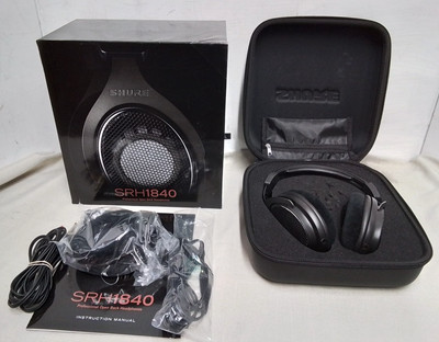 Shure SRH1840 Open Back Headphones Shure 1840 | eBay