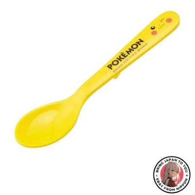 Skater Melamine Teaspoons Pokemon Pikachu Face 25 Pieces for Boys and Girls