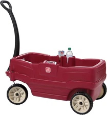 Neighborhood Wagon, Kids Ride on Toy, Stroller Substitute, Includes Seat Belts, 