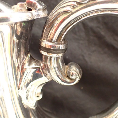 Antique James Dixon Silver Plated Tea Service Pumpkin Form, Figural, EPBM - Picture 18 of 23