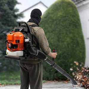 4-Stroke Backpack Leaf Blower Gas Power Portable Powerful Leaf Blowing Machine