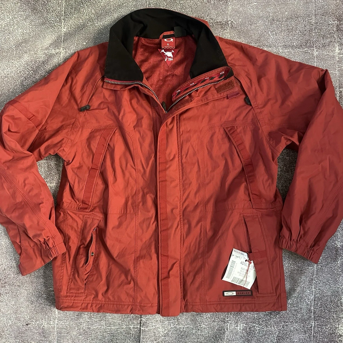 Oakley バーガンディ ジャケット Oakley burgundy vintage oakley - Gem
