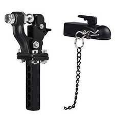 3mm Metal Hitch Trailer Hook Receiver Kit for SCX10 Traxxas TRX4 1/10 RC Crawler