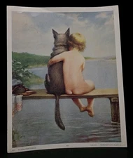 The Antique Classic Collection PAL's Litho USA D227 Art Print 12" x 15"