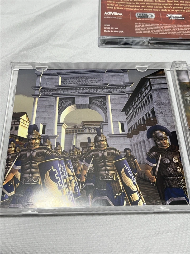 Rome Total War Video Game PC, CD-ROM Activision Complete 3 Disc Set TESTED L@@K - Image 4 of 4