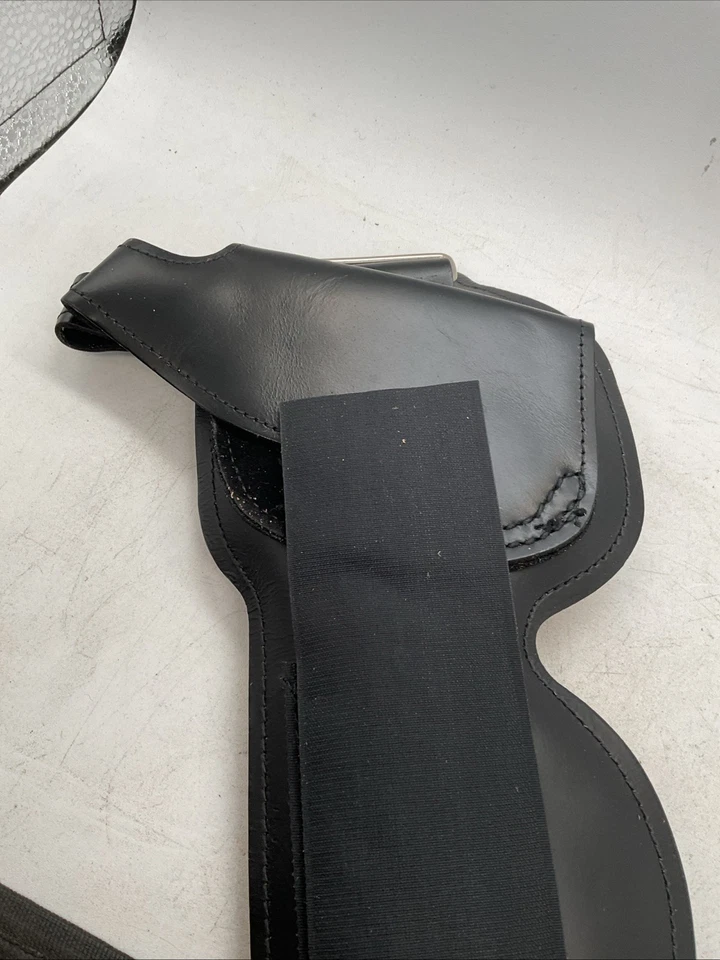 J Frame Smith & Wesson -Ankle Holster - 2" Inch Revolver Taurus 38 Special 357 - Image 2 of 4