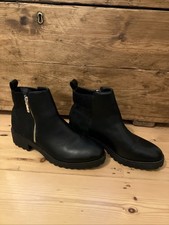 Ladies H&M Ankle Boots - UK Size 6 / EU 39 - Black - VGC