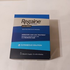 Egaine For Men Extra Strength Scalp Solution Hair Loss Treatment (3 Months) NEW