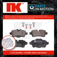 Brake Pads Set fits MINI COOPER R56 1.6 Rear 06 to 13 NK 34212289154 34212289155