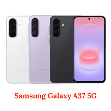 Image of Samsung Galaxy A37 5G 128GB 256GB Charcoal, White, Lavender  Brand New Condition