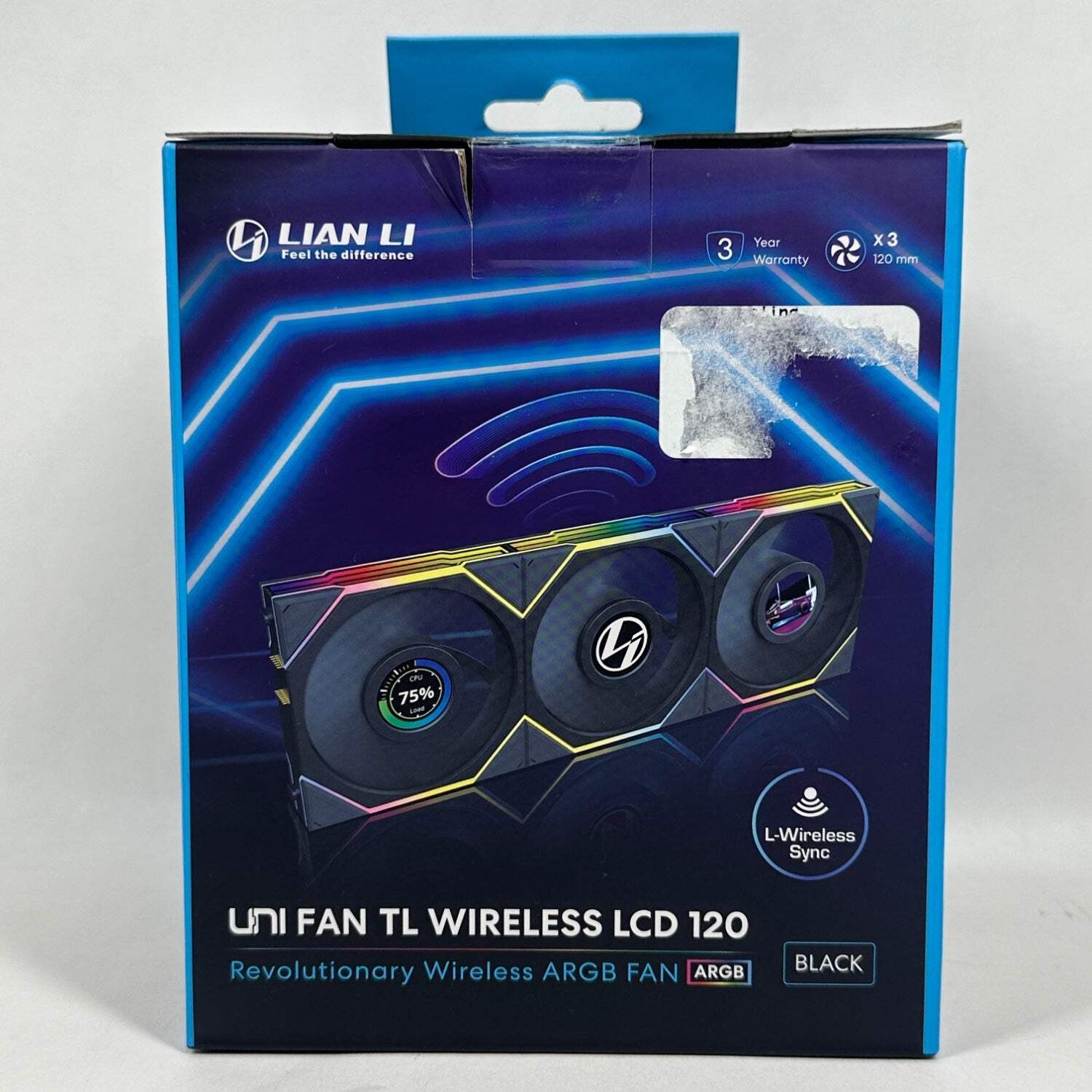 New Lian Li UNI Fan TL Wireless LCD 120 mm Wireless Fan and Controller Black. Available Now for $99.99