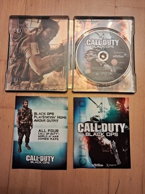 Call of Duty Black Ops 1 PS3 Steelbook Hardened Edition 2010 UK PAL IN GUTEM ZUSTAND