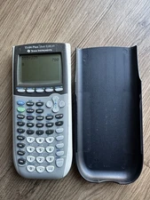 Texas Instruments T1-84 Plus Silver Edition Graphing Calculator W/ Cover Tested