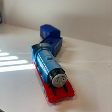 Thomas Friends TrackMaster Gordon Motorized Engine Blue Cargo Cars Train Set