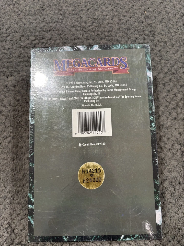 1994 Conlon Collection Historical Baseball Photography Cards- Factory Sealed Box - Image 4 of 4