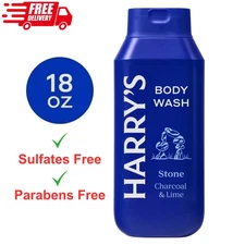 Harry's Men's Cleansing Body Wash, Stone, 18 fl oz