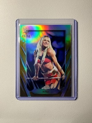 WWE Topps Chrome 2026 Sol Ruca Gold Refractor /50 #34