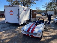 1964 Austin Healey 1275 Sprite Race Car Trailer