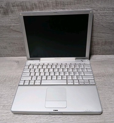 Apple PowerBook G4 12-inch 1.5GHz 512mb DDR 60GB HDD A1104 Powers