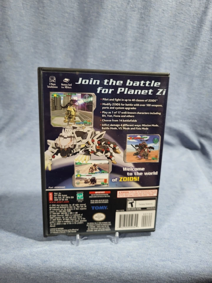 Zoids Battle Legends (Nintendo GameCube) Completo En Caja En Caja Foto 2 de 4