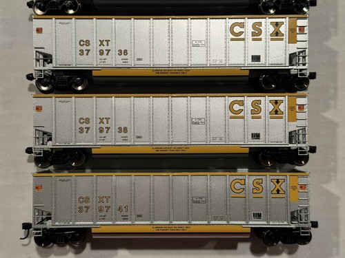 HO Walthers 932-40404 CSX Bethgon Coalporter Coal Car Set (6-Pack) CSXT - Imagen 3 de 12