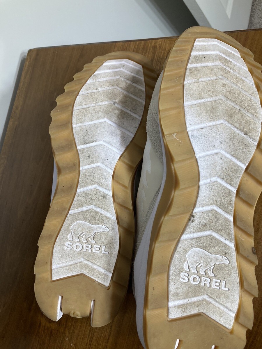 Sorel ONA 718 Sneakers Shoes NM4800-125 Tan White Men\'s LEFT 8 RIGHT 9 Suede Sorel ONA 718 Mens Sneakers Style NM4800-125 Size 13 Tan  main image 2