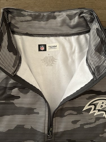 NFL Baltimore Ravens Camouflage Poly Vlies Pullover Herren Größe M - Bild 4 von 4