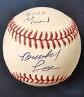 Brooks Lee Autograph Baseball 2022 1st Rd Inscription PSA/ DNA Certified