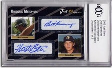 Huston Street * Matt Tuiasosopo * Autograph Rookie Auto RC BGS 1/2