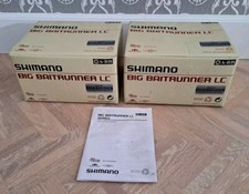 2 scatole a rulli Shimano Big Baitrunner LC (SOLO DIE IMBALLO ORIGINALE) e manuale istruzioni