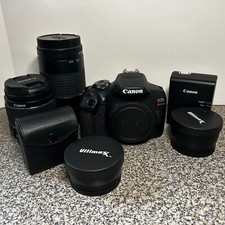Canon EOS Rebel T7 DSLR Camera with 18-55mm a...
